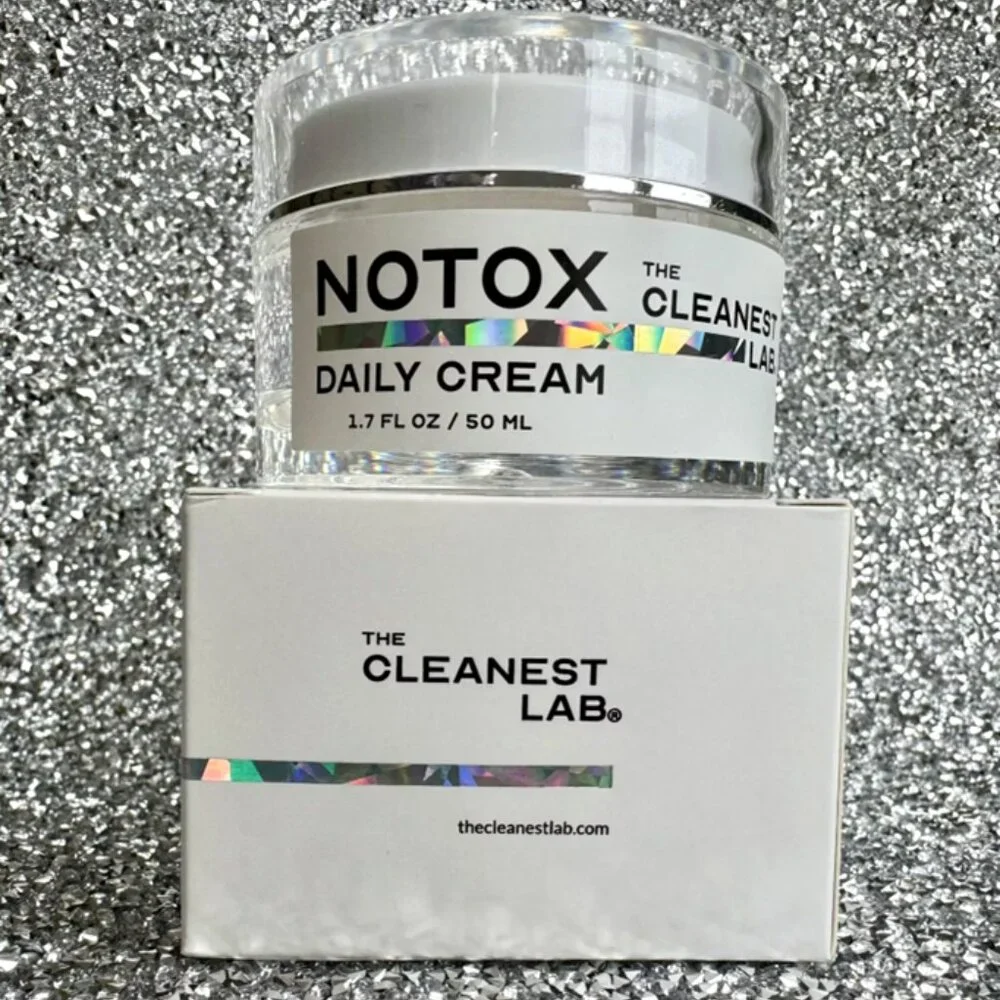 NEW The Cleanest Lab NOTOX Daily Cream 1.7oz Retail $142 -Clean Face Moisturizer
